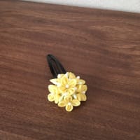 新作パッチンピンの紹介と「菜の花畑」の思い出
