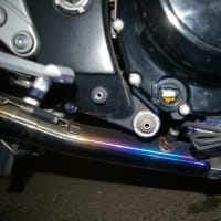 隼　ETC交換とクーラントとオイル交換　2025.06.22　40.230km