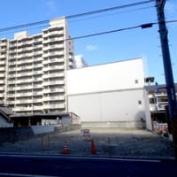 広島県福山市東町２丁目３・賃貸アパート「グリシーナヴァッレ」竣工間近