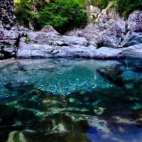 豊かな水-奈良県天川村：みたらい渓谷