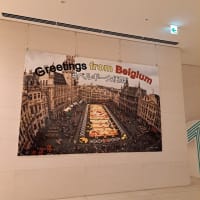 ベルギー大使と、ベルギー大使館の講演会です