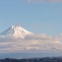 今朝の富士山