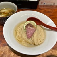 【神田】 三馬路 東京店「特製 昆布水つけ麺 醤油(1400円)」
