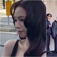 Karina (aespa) appeared at Prada Fashion Week