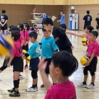 8月31日（土）　Jr.バレーボール練習会