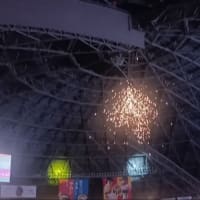 勝利の花火