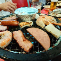 ビアガーデン　マイアミ　名古屋栄店でビアガーデンを満喫　～ＢＢＱ、マイちゃんアミちゃんのライブ～