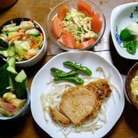 6/29　ばんごはん　豚みそ漬け