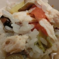 ミネストローネ　ごはん