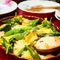 ☆春野菜のグラタン＆レタスとソーセージのスープ煮☆
