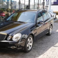 Ｗ２１１エアサス交換とドラレコ取り付け