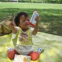 大阪城にピクニック