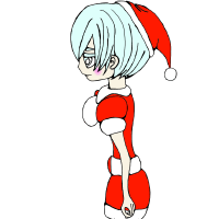 もうすぐで私だけのサンタに会える…