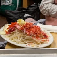 人生初のもんじゃ焼き