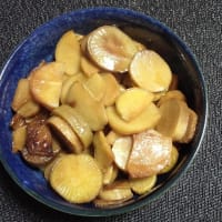 古漬けのたくあんの味潜みおり
