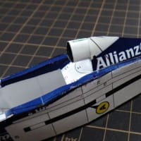ペーパークラフトF1 Williams FW24を作る－その１