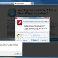 [アドウェア]偽Flash Playerを実行する