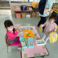 ４月23日(2)　幼稚園では交通安全教室がありました！