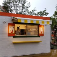 大雨の中でも！　初のミッフィーワールド♫