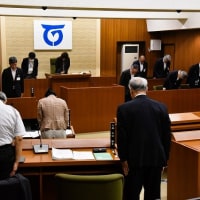 生坂村議会定例会最終日＆万平集落上空からの風景