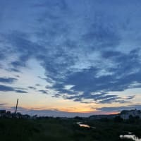 7月28日、早朝の空と富士山～♬