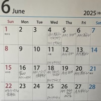 やもりハウス　貸切予定　2025-6月