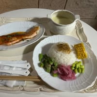 本日帰国・上海＆西安出張土産 そして、今夜は、さつま芋とセロリのポタージュ　、サーモンソテー、みるくゼリー等・・・　〜♪