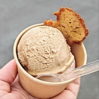 インスタフォローで割引サービスのあるEM牛乳アイス❗・・・パーラーCoCoらぁいす（中山）