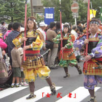 松江武者行列の時代絵巻が繰り広げられました