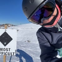 スキー初日はベストコンディション
