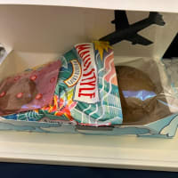 ハワイ旅の機内食
