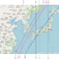 6月25日　蟹座新月の地図
