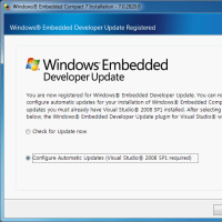 Windows Embedded Developer Update をインストールする