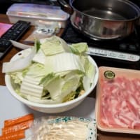 豚しゃぶ準備完了😻この量誰が食べるの