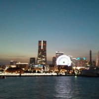 みなとみらいの夜景。