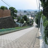 紀子さん家の前の坂