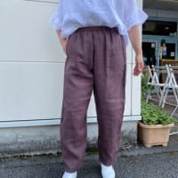 denier 涼しいギンガムチェックパンツ