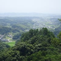 小笠神社の日影で風を感じて小休止