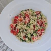夏にぴったりの「クスクスサラダ」・・・