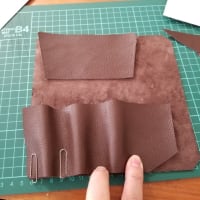レザークラフト第3弾　ロールペンケース