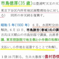 「大地主・市島邸の物語　69」　昭和恐慌・大倉喜八郎が死亡・米価大暴落・農村の娘の身売り
