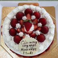 いちごデコレーションケーキ7号21㎝