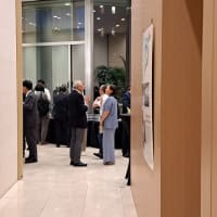 ベルギー大使と、ベルギー大使館の講演会です