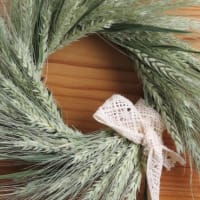 Refreshing wheat wreath