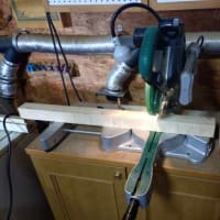 カウンターテーブル　脚の製作、その1・・・・。('◇')ゞ
