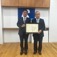 豚熱防疫作業に対する感謝状贈呈式