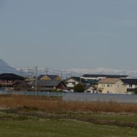 赤城山(武尊山、上越国境、男体山方面)