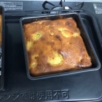 バナナケーキ作った