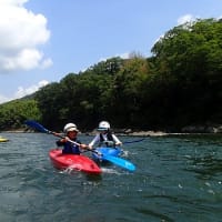 はじめての夏の川