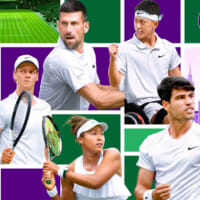 【2025】ウインブルドン男子準決勝観戦中